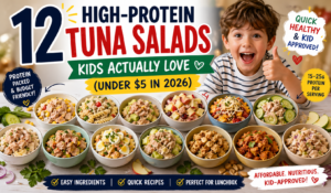12 High-Protein Tuna Salads Kids Actually Love (Under $5 in 2026)