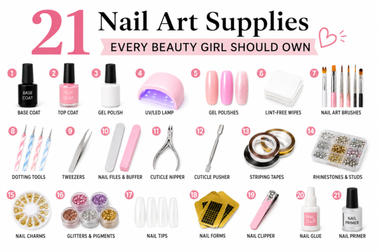 21 Nail Art Supplies Every Beauty Girl Should Own