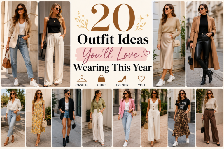 20 Outfit Ideas You’ll Love Wearing This Year