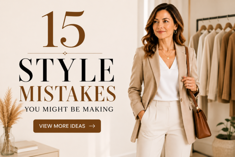 15 Fashion Mistakes That Make You Look Older — And How to Instantly Refresh Your Style