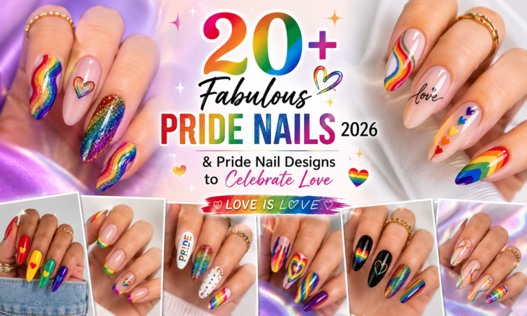 20+ Fabulous Pride Nails 2026 & Pride Nail Designs to Celebrate Love