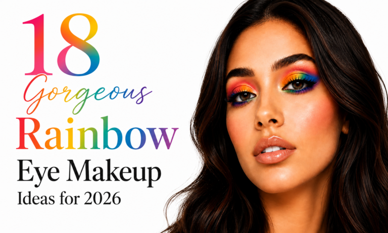18 Gorgeous Rainbow Eye Makeup Ideas for 2026