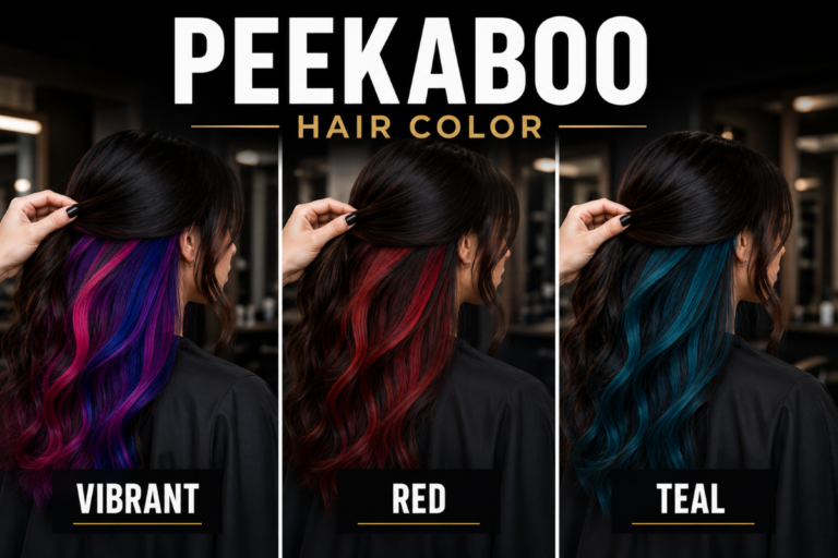 Peekaboo Hair Color At Home: The Complete Step By Step Guide
