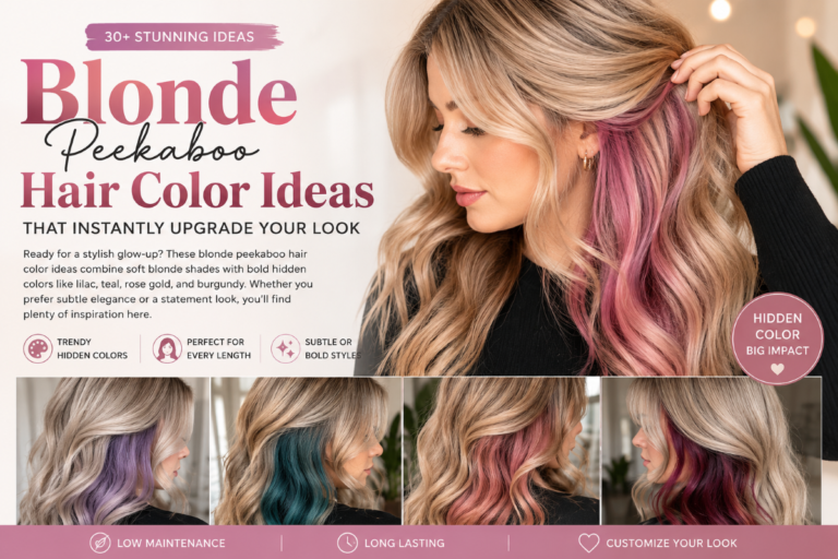 Peekaboo Hair Color Ideas for Blondes You’ll Want to Try