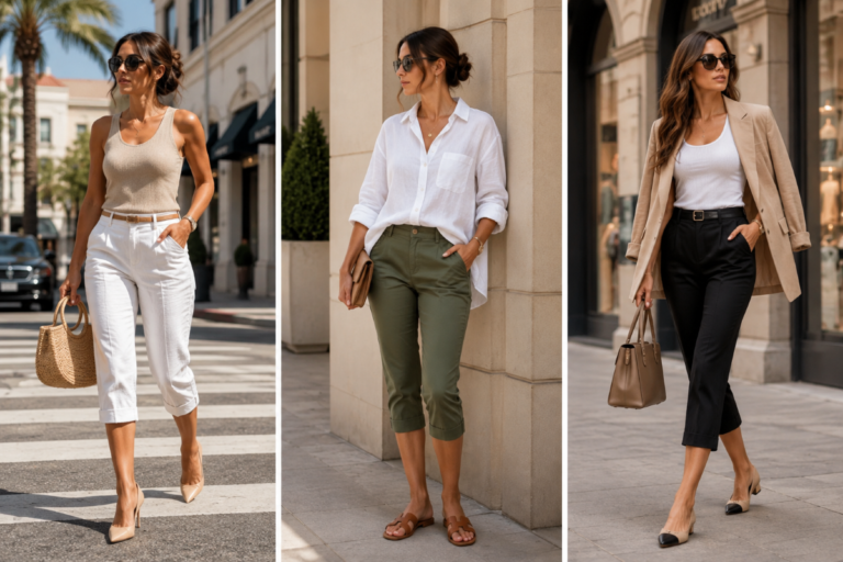 18 Capri Pants Outfits for Summer: Chic and Comfortable Looks You'll Want to Copy